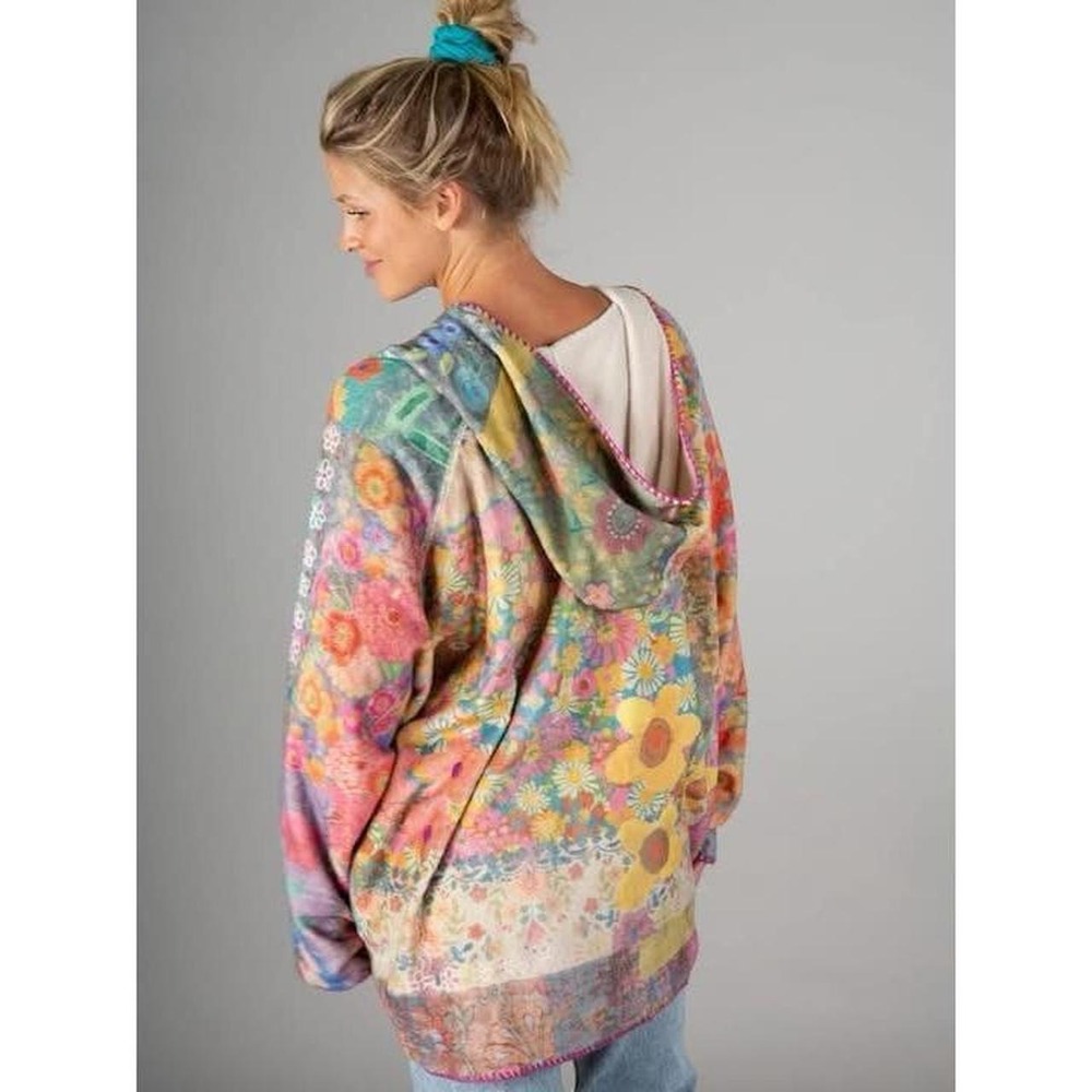 Natural Life Cozy Blanket Hoodie Pullover one size